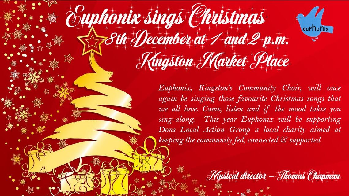 Singing in Kingston Market 2021